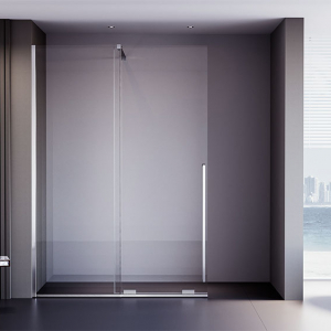 Душевая дверь Veconi Premium Trento PTDW-50CH, 1400x2000, хром, стекло прозрачное Ника